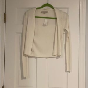 NWT!!! White cardigan